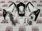 Kawasaki Ninja 300 Fairing kit (2013-2024) Pearl White, Black at KingsMotorcycleFairings.com