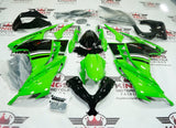 Kawasaki Ninja 300 Fairings (2013-2024) Green, Black Special Edition at KingsMotorcycleFairings.com