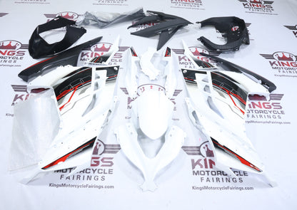 Kawasaki Ninja 300 Fairings (2013-2024) White, Black, Red, Gray at KingsMotorcycleFairings.com