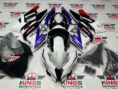 Kawasaki Ninja 400 Fairing set (2018-2023) White, Purple, Black, Red at KingsMotorcycleFairings.com