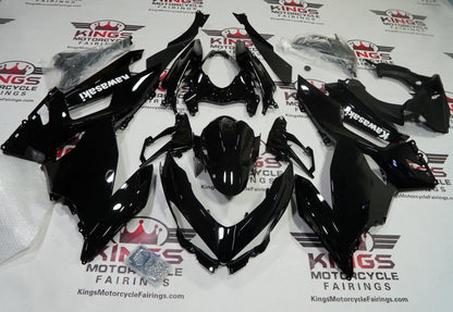 Kawasaki Ninja 400 Fairings (2018-2023) Black at KingsMotorcycleFairings.com