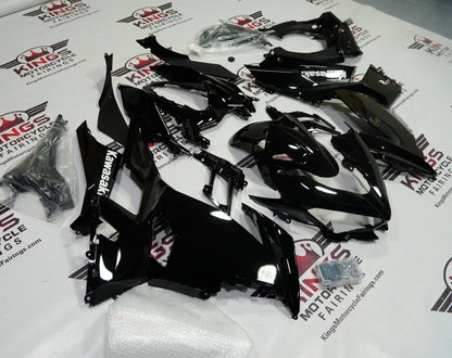Kawasaki Ninja 400 Fairings (2018-2023) Black from KingsMotorcycleFairings.com