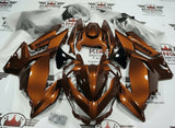 Kawasaki Ninja 400 Fairings (2018-2023) Brown from KingsMotorcycleFairings.com