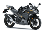 Kawasaki Ninja 400 Fairings (2018-2023) Matte Gray, Black, Yellow, Gloss Black from KingsMotorcycleFairings.com