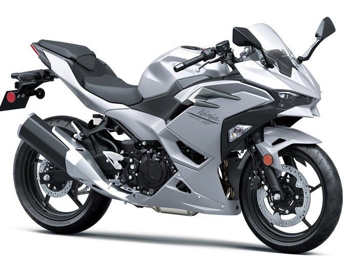 Kawasaki Ninja 500 Fairing Kit (2024-2025) Silver Gloss at KingsMotorcycleFairings.com