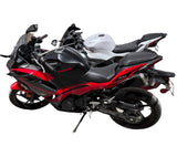 Kawasaki Ninja 500 Fairing Set (2024-2025) Red, Gray, Matte Black at KingsMotorcycleFairings.com