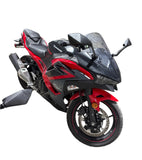 Kawasaki Ninja 500 Fairings (2024-2025) Red, Gray, Matte Black from KingsMotorcycleFairings.com