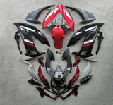Kawasaki Ninja 650R Fairing Kit (2017-2019) Dark Red, Black at KingsMotorcycleFairings.com