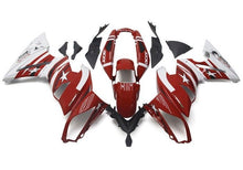 Kawasaki Ninja 650 Fairing Kit (2009-2011) Red, White Star at KingsMotorcycleFairings.com