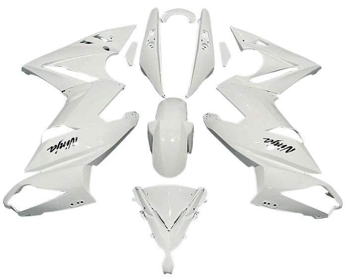 Kawasaki Ninja 650 Fairing Kit (2009-2011) White at KingsMotorcycleFairings.com
