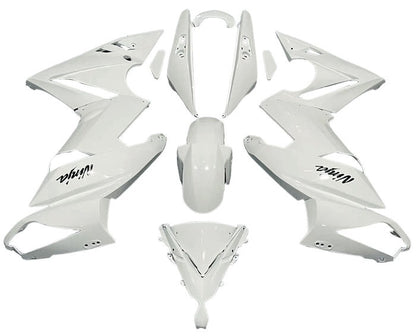 Kawasaki Ninja 650 Fairing Kit (2009-2011) White at KingsMotorcycleFairings.com
