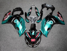 Kawasaki Ninja 650 Fairing Kit (2012-2016) Black, Blue Petronas at KingsMotorcycleFairings.com