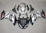 Kawasaki Ninja 650 Fairing Kit (2012-2016) Silver, Black, Repsol at KingsMotorcycleFairings.com