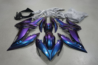 Kawasaki Ninja 650 Fairing Kit (2017-2019) Purple, Blue Chameleon at KingsMotorcycleFairings.com