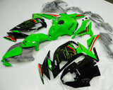 Kawasaki Ninja 650 Fairings (2020-2025) Green, Black, Red at KingsMotorcycleFairings.com