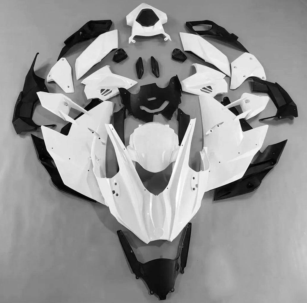 Kawasaki Ninja H2 Fairing set (2015-2022) White at KingsMotorcycleFairings.com