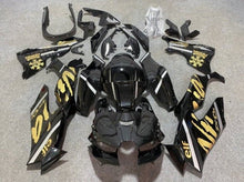 Kawasaki Ninja ZX10RR Fairings (2021-2025) Black, Gold Elf at KingsMotorcycleFairings.com