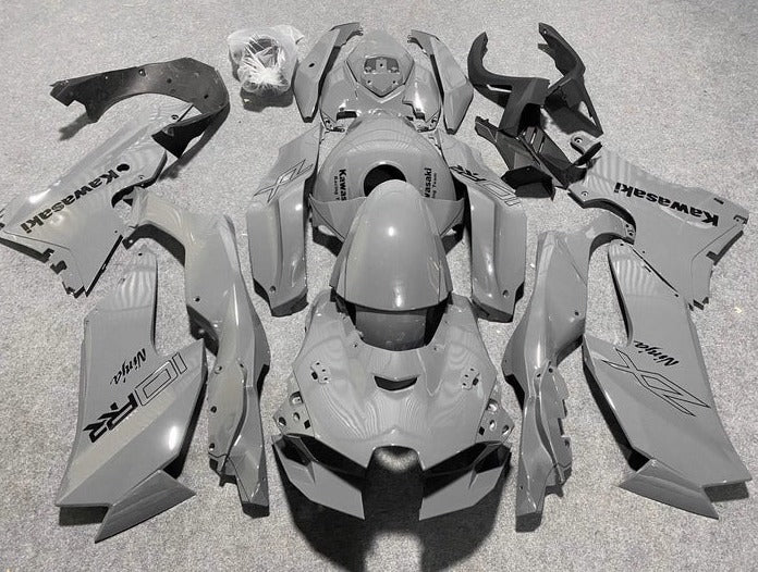 Kawasaki Ninja ZX10RR Fairings (2021-2025) Gray at KingsMotorcycleFairings.com