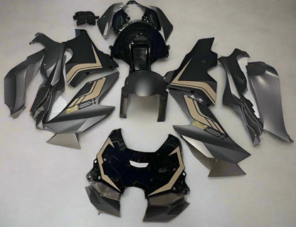 Kawasaki Ninja ZX10RR Fairings (2021-2025) Matte Black, Brown, Black at KingsMotorcycleFairings.com