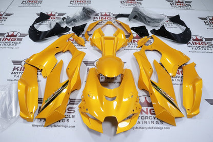Kawasaki Ninja ZX10RR Fairings (2021-2025) Yellow from KingsMotorcycleFairings.com