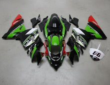 Kawasaki Ninja ZX10R Fairing Kit (2004-2005) Black, Green, Red, Silver at KingsMotorcycleFairings.com