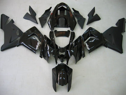 Kawasaki Ninja ZX10R Fairing Kit (2004-2005) Black, Matte Black at KingsMotorcycleFairings.com
