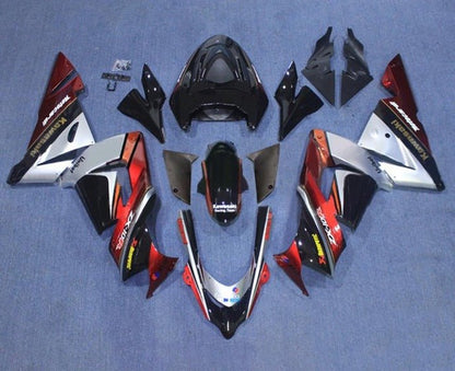 Kawasaki Ninja ZX10R Fairing Kit (2004-2005) Black, Red, Silver, Orange at KingsMotorcycleFairings.com
