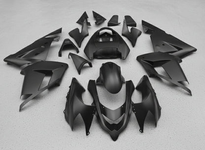 Kawasaki Ninja ZX10R Fairings (2004-2005) Matte Black at KingsMotorcycleFairings.com