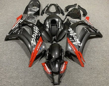 Kawasaki Ninja ZX10R Fairings (2011-2015) Faux Carbon Fiber, Red, White at KingsMotorcycleFairings.com