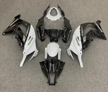 Kawasaki Ninja ZX10R Fairings (2011-2015) Gloss Black, White at KingsMotorcycleFairings.com