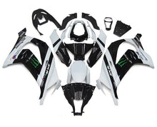 Kawasaki Ninja ZX10R Fairings (2011-2015) White, Black, Green Monster at KingsMotorcycleFairings.com