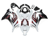 Kawasaki Ninja ZX10R Fairings (2011-2015) White, Candy Red, Black at KingsMotorcycleFairings.com