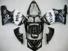 Kawasaki Ninja ZX12R Fairings (2000-2001) Black, White, West at KingsMotorcycleFairings.com