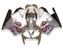 Kawasaki Ninja ZX12R Fairings (2000-2001) Silver, Red at KingsMotorcycleFairings.com