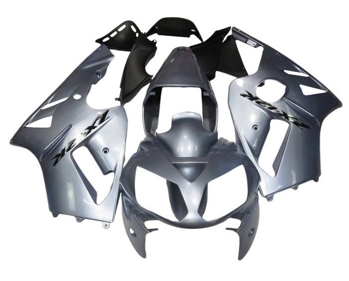 Kawasaki Ninja ZX12R Fairings (2002-2006) Silver at KingsMotorcycleFairings.com