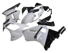 Kawasaki Ninja ZX12R Fairings (2002-2006) White, Black at KingsMotorcycleFairings.com