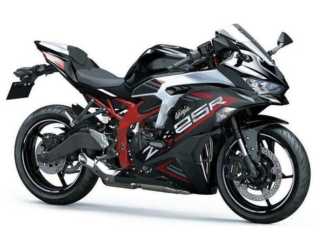 Kawasaki Ninja ZX25R Fairing kit (2019-2025) Black, Red at KingsMotorcycleFairings.com