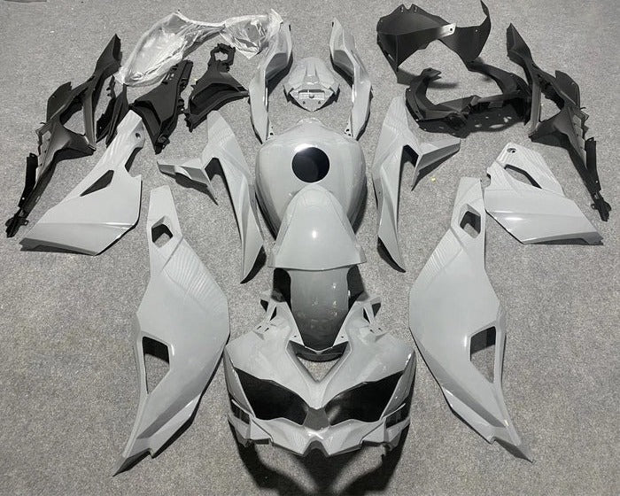 Kawasaki Ninja ZX4R Fairing set (2019-2025) Gray at KingsMotorcycleFairings.com