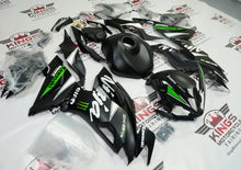 Kawasaki Ninja ZX6R 636 Fairing Kit (2019-2023) Matte Black, Green, White at KingsMotorcycleFairings.com