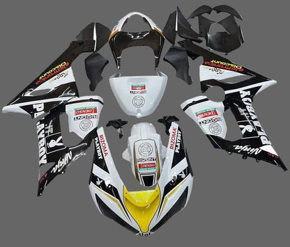 Kawasaki Ninja ZX6R 636 Fairings (2005-2006) White, Black, Red, Playboy at KingsMotorcycleFairings.com