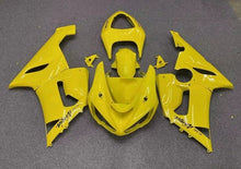 Kawasaki Ninja ZX6R 636 Fairings (2005-2006) Yellow at KingsMotorcycleFairings.com