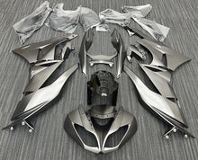 Kawasaki Ninja ZX6R 636 Fairings (2009-2012) Matte Silver at KingsMotorcycleFairings.com