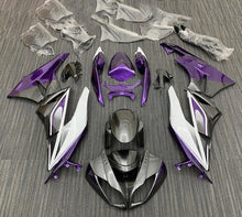 Kawasaki Ninja ZX6R 636 Fairings (2009-2012) Purple, Gray, White at KingsMotorcycleFairings.com