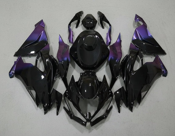 Kawasaki Ninja ZX6R 636 Fairings (2019-2023) Black, Purple Gradient at KingsMotorcycleFairings.com