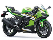 Kawasaki Ninja ZX6R Fairings (2024-2025) Green, Black, White, Yellow at KingsMotorcycleFairings.com