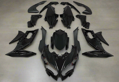 Kawasaki Versys 650 Fairings (2015-2021) Black from KingsMotorcycleFairings.com