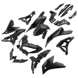 Kawasaki Versys 650 Fairings (2022-2025) Matte Black from KingsMotorcycleFairings.com