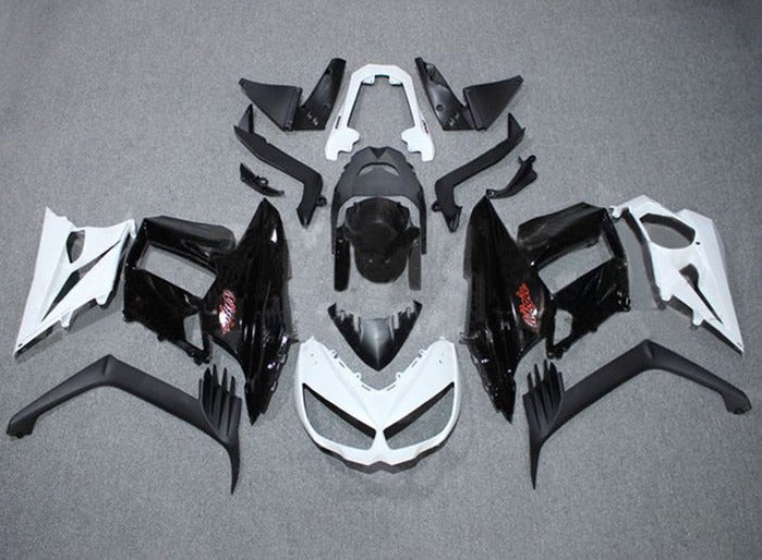 Kawasaki Z1000SX Fairings (2010-2016) Black, White from KingsMotorcycleFairings.com