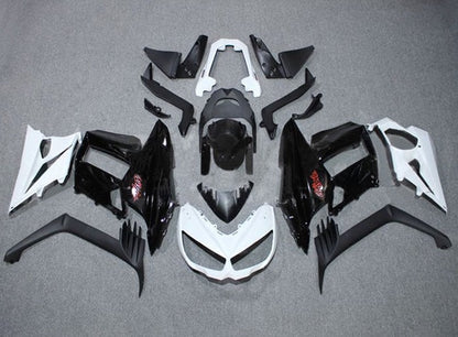 Kawasaki Z1000SX Fairings (2010-2016) Black, White from KingsMotorcycleFairings.com