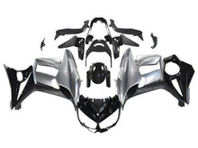 Kawasaki Z1000SX Fairings (2010-2016) Silver, Black from KingsMotorcycleFairings.com